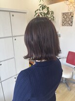 エジンバラ(ejinbara)&nbsp;コーラルブラウン×外ハネボブ