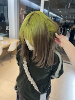 ヴァンカウンシル 金山(VANCOUNCIL kanayama)&nbsp;キミドリroots color イメチェンヘアスタイル