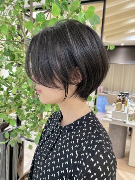 ヨール(YOL) 大人可愛いショート/小顔/ハイライト/白髪ぼかし/30代/40代