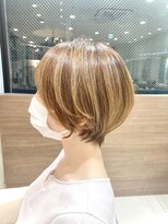 アッシュ 大泉学園店(Ash)&nbsp;アッシュベージュ×丸みショート【Ash大泉学園　横山】