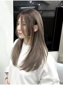 レイヤーカット×バレイヤージュ