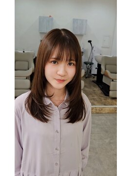 ティグルカゴシマ(TIGRE kagoshima) ミディアムレイヤースタイル