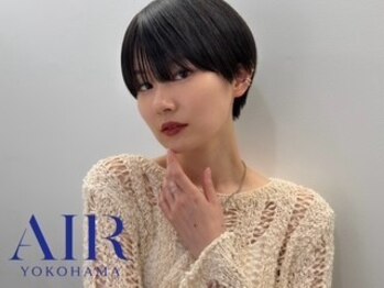 エアー 横浜(AIR)の写真/実力派スタイリストが骨格、髪質等を見極め"本当に似合う"小顔ショートヘアに。洗練された大人女性へ