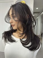 バベル アット フルリール 甲子園口(BABEL at fleurir)&nbsp;ミディアムレイヤー/レイヤーカット/ハッシュカット