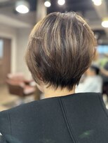 レリーヘアーデザイン(lelie hair design)&nbsp;ハイライト×ショート