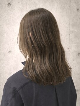 リアン(LieN) ブリーチなしダブルカラー×アッシュグレー