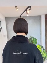 エムドットヘアーサロン(M. hair salon) 【栗本浩司】大人コンパクトボブ