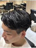 くせ毛で作る毛流れスタイル！