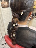 お呼ばれヘアセット@田島（2026/02）
