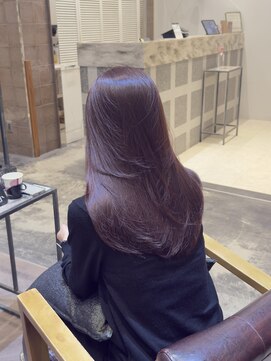 オーブ ヘアー アンリ 梅田店(AUBE HAIR unli) 春ピンクブラウンカラーinsta→@katayama_hijiri