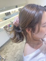 プレフェレプレフェ(prefere prefe)&nbsp;顔周り×まとめ髪