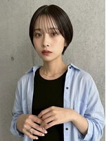 サロンドアレイズ(Salon de A’ la'ise)&nbsp;【Alaise】透け感ショートボブ×シースルーバング
