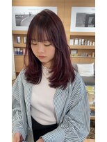 アイウィル(Ai WilL)&nbsp;レッドブラウン/ワインレッド/レイヤーカット/南岡瑛二