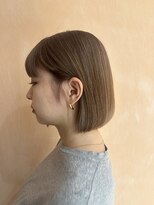 トリコ アヴェダ ららテラス北綾瀬(tricot AVEDA) ショートボブ/ミニボブ/透明感カラー/艶カラー/モカブラウン