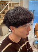 横須賀メンズカットメンズパーマニュアンスパーマセンターパート