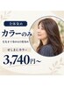【全体／カラーのみ】毛先まで染める白髪染め｜せしまに