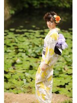 オーバーキャプテンネイキッド(OVER CAPTAIN NAKED)&nbsp;2016ふりふゆかたコレクションvol.04[麻の葉クレヨン]ver.02