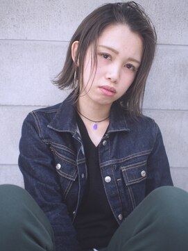 ネス(ness) [RIMMA]ビターグレージュ//カキアゲ//外ハネ