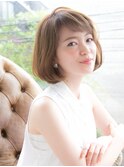 クールフェミニンな大人かわいいナチュラルショート☆