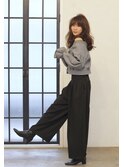大人かわいいナチュラルロング