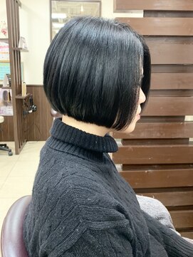 シファ(sifa) ブルーブラック☆ワンレングス