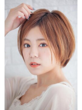 リル 7F 銀座(Rire) 【Rire-リル銀座-】ひし形小顔耳かけショートボブ☆