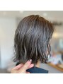 アグ ヘアー カンナ 長野稲里店(Agu hair canna)&nbsp;外ハネボブ　グレージュ