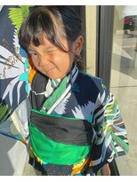 フィオーレ ヘアデザイン(FIORE hair design)&nbsp;浴衣/ツイン編みおろし