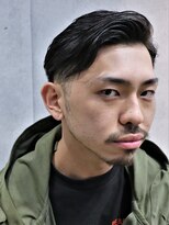 ガズル ハラジュク(GUZZLE HARAJUKU)&nbsp;フェード初心者にオススメ！フェードカットかき上げヘア