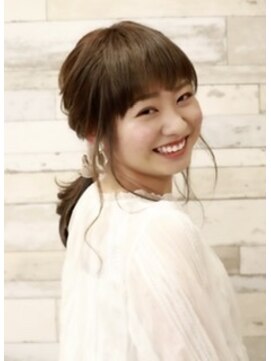 ラポールヘア 大阪横堤店 アッシュオレンジカラー