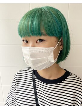 チトセ(titose) 【緑ボブ】