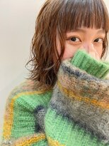 テトラ バイ ネオリーブ 横浜西口店(tetra by neolive)&nbsp;モコモコニットとボブとニュアンスパーマが相性ばっちり☆