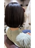 髪質改善酸性ストレート/ミニボブ/ショート/20代/30代/40代