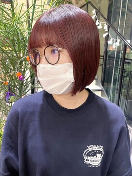 ゼスト 吉祥寺店(ZEST) この秋大人気のカシスレッドカラー 光野伶奈