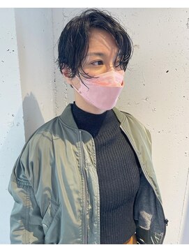 エンシー(ENCI) ハンサムショート/癖毛風パーマ