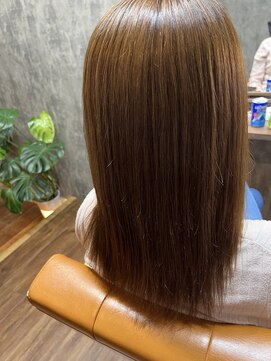 ドア(doa) ブリーチ毛の髪質改善縮毛矯正