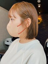 ファム 札幌大通(fam)&nbsp;20代30代ミルクティハイトーン艶感ストレート透明感