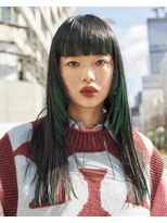 イギー(igggy)&nbsp;ワイドバング☆フェイスレイヤー☆グリーンカラー