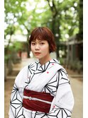 浴衣　着付け　ヘアセット　浴衣着付け