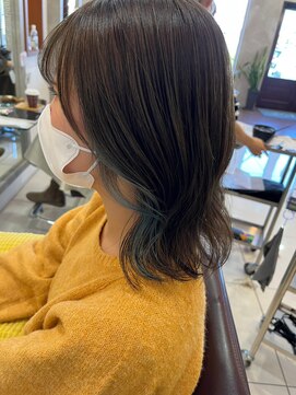 ノマド 印西牧の原千葉ニュータウン(NOMAD) 前髪/インナーグレージュ[印西牧の原駅/千葉ニュータウン]