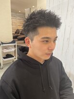 ルシール バイ アリア(Lucir by aria)&nbsp;刈り上げスパイキーショートヘア！