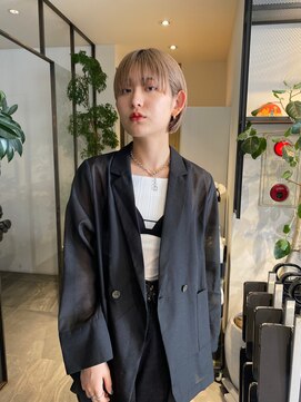 フィルムス 銀座(FILMS) 暗めカラー/ボブ/顔周り/前髪/レイヤー/髪質改善/縮毛矯正/銀座