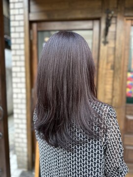 ヘアー ビジン(Hair Bijin) レイヤーカット　/サファイアヴァイオレットベージュ