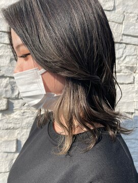 テーラヘアー ユーカリが丘店(TELA HAIR) イヤリングカラー×ハイライトカラー【TELAHAIRユーカリが丘】