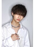 ラフバングマッシュショート
