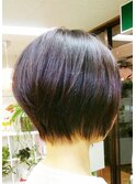 大人かっこいいショートボブ