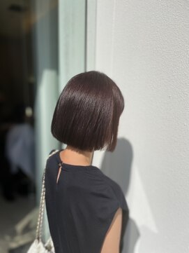 ベリー(berry) ボブ×レッドブラウン☆