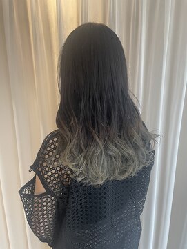 オレンジ 十三店(ORANGE) ブリーチカラー/グラデーションカラー/グレージュ