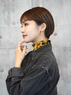 アイスバーグ(eyesburg) 大人可愛い20代30代40代小顔ウルフレイヤーボブ丸みショートボブ