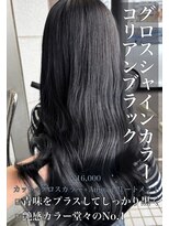 リベルテ 岡崎店(Liberte)&nbsp;グロスシャインカラー♪コリアンブラック